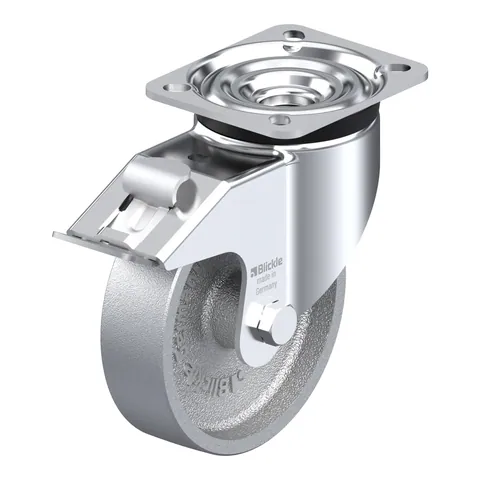 Blickle LK-G 125G-1-FI – okretni točkić Ø125 mm, nosivost 350 kg