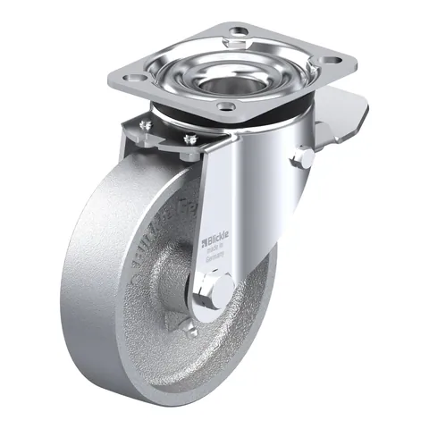 Blickle LK-G 125G-1-ST – okretni točkić Ø125 mm, nosivost 350 kg