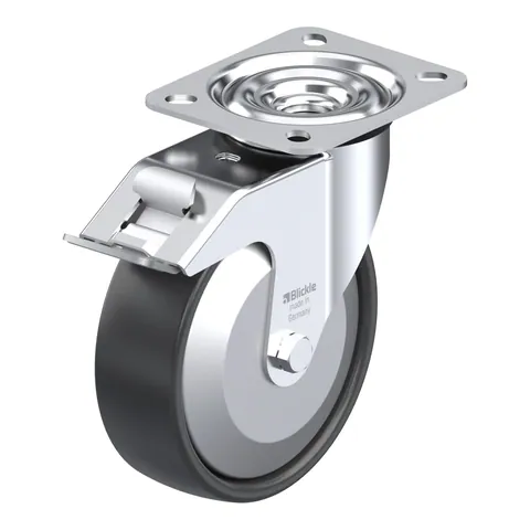 Blickle LE-PP 125R-FI-FA – okretni točkić Ø125 mm, nosivost 150 kg