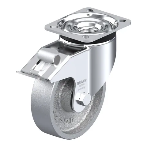 Blickle LK-G 125K-1-FI – okretni točkić Ø125 mm, nosivost 350 kg