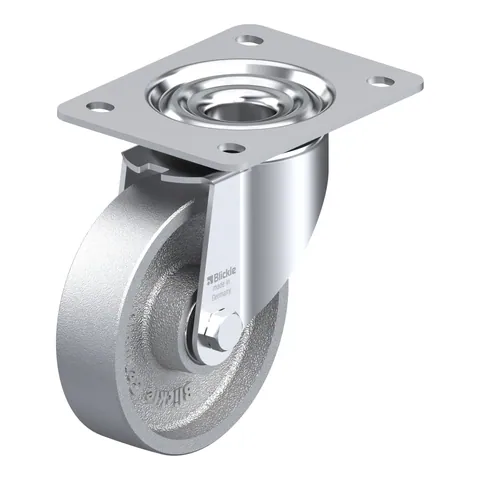 Blickle LK-G 125K-3 – okretni točkić Ø125 mm, nosivost 350 kg