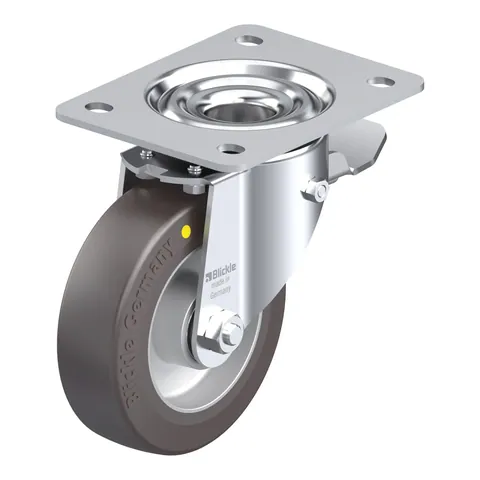 Blickle LK-ALST 125K-3-ST-AS – okretni točkić Ø125 mm, nosivost 350 kg