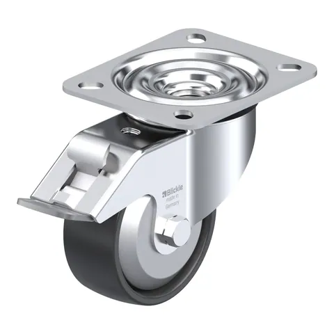 Blickle LE-PP 80G-FI-FA – okretni točkić Ø80 mm, nosivost 120 kg