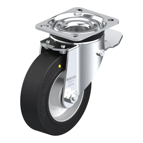 Blickle LK-ALEV 125K-1-ST-EL – okretni točkić Ø125 mm, nosivost 250 kg