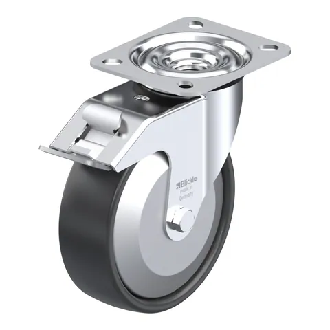Blickle LE-PP 125G-FI-FA – okretni točkić Ø125 mm, nosivost 150 kg