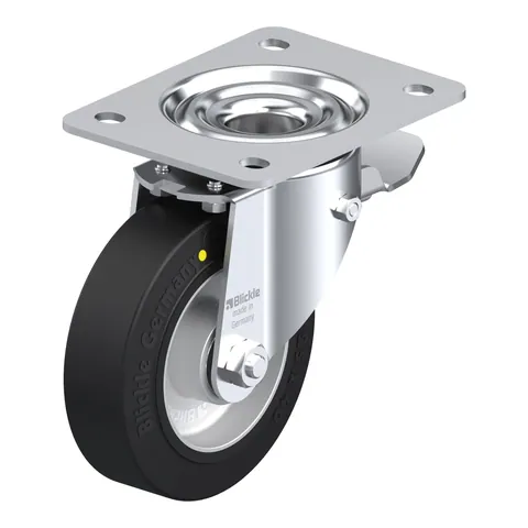 Blickle LK-ALEV 125K-3-ST-EL – okretni točkić Ø125 mm, nosivost 250 kg