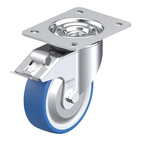 Blickle LK-POTHS 125XKA-3-FI-FA – okretni točkić Ø125 mm, nosivost 275 kg