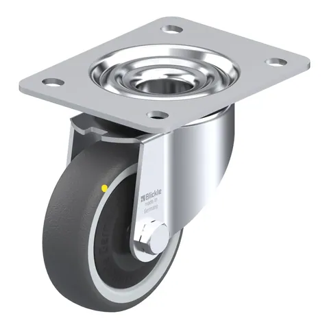 Blickle LK-PATH 100KF-3-ELS – okretni točkić Ø100 mm, nosivost 130 kg