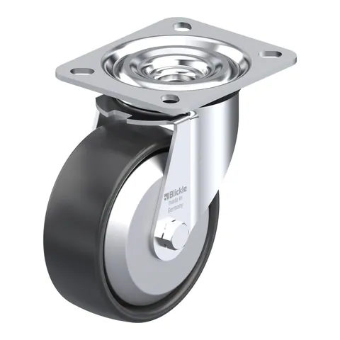 Blickle L-PP 100G-FA – okretni točkić Ø100 mm, nosivost 160 kg