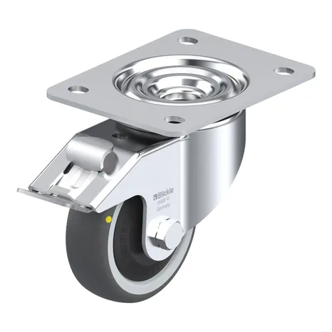 Blickle LK-PATH 100KF-3-FI-ELS – okretni točkić Ø100 mm, nosivost 130 kg