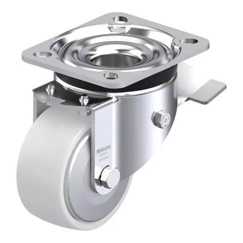 Blickle LK-PO 82XR-ST-FA – okretni točkić Ø80 mm, nosivost 230 kg