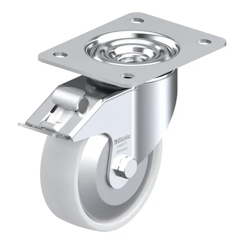 Blickle LK-PO 125KA-3-FI-FA – okretni točkić Ø125 mm, nosivost 300 kg