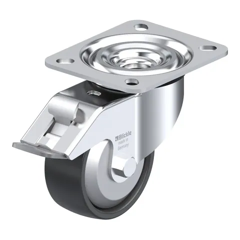 Blickle L-PP 80R-FI-FA – okretni točkić Ø80 mm, nosivost 120 kg