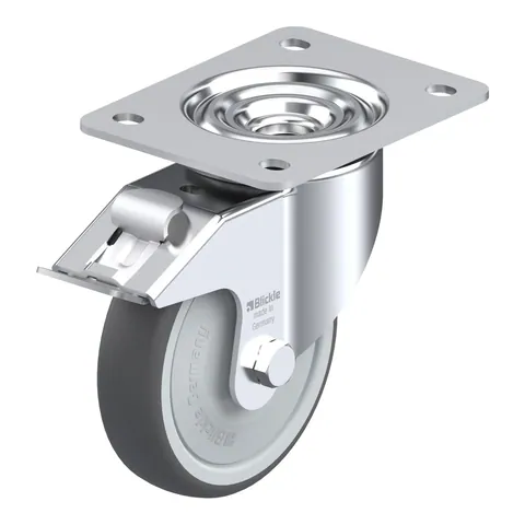Blickle LK-PATH 125KF-3-FI – okretni točkić Ø125 mm, nosivost 250 kg