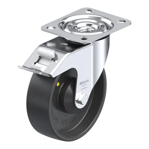 Blickle LE-PP 125KA-FI-EL – okretni točkić Ø125 mm, nosivost 150 kg