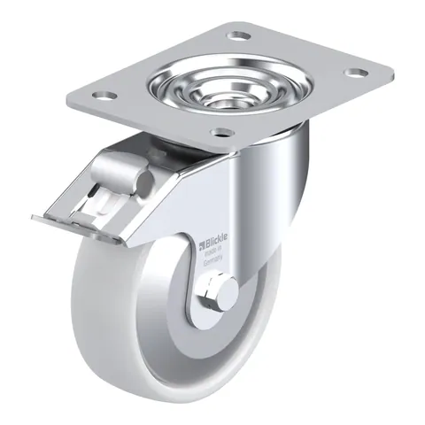 Blickle LK-PO 125R-3-FI-FA – okretni točkić Ø125 mm, nosivost 300 kg