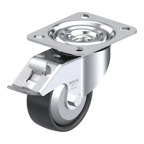 Blickle L-PP 80G-FI-FA – okretni točkić Ø80 mm, nosivost 120 kg