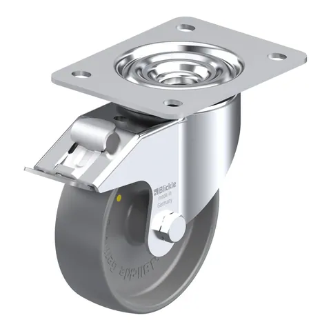 Blickle LK-PO 125G-3-FI-ELS – okretni točkić Ø125 mm, nosivost 300 kg