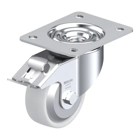Blickle LK-PO 100KA-3-FI-FA – okretni točkić Ø100 mm, nosivost 280 kg