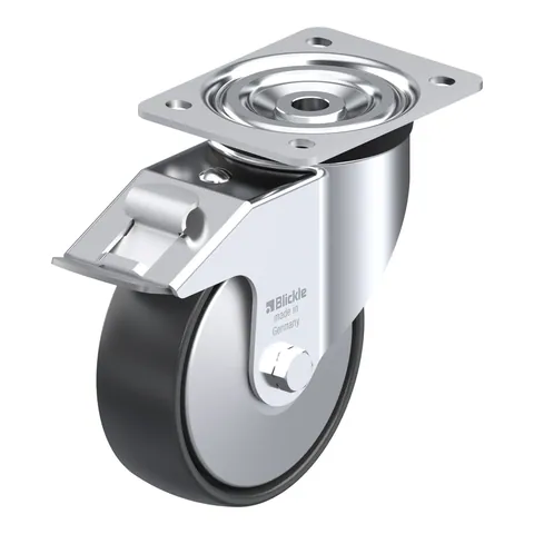 Blickle L-PP 150R-FI-FA – okretni točkić Ø150 mm, nosivost 300 kg