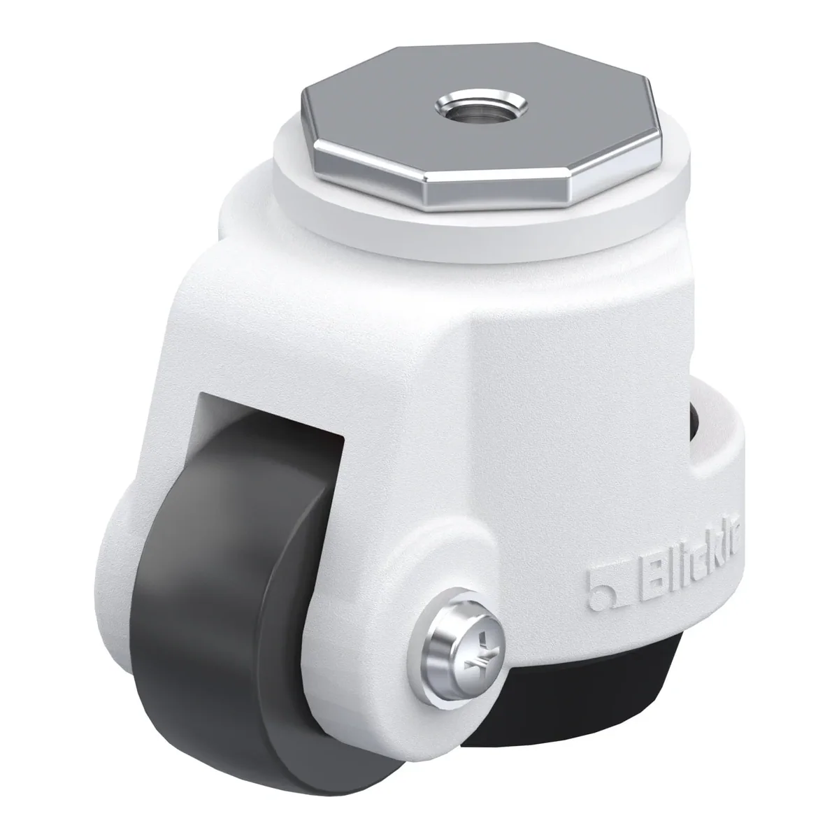 Blickle HRIG-POA 72G – nivelacioni točkić Ø72 mm, nosivost 750 kg