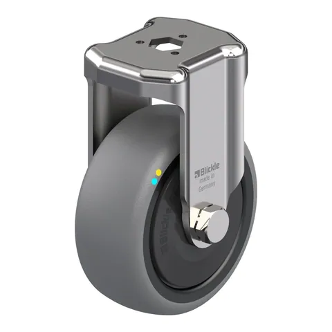 Blickle BKRXA-TPA 80KFD-ELS – fiksni točkić Ø80 mm, nosivost 65 kg