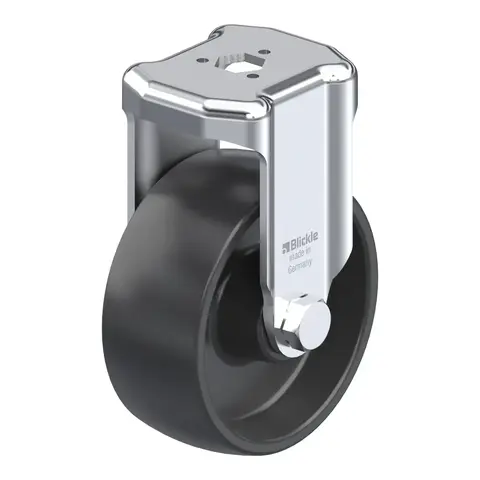 Blickle BKRA-POA 80G – fiksni točkić Ø80 mm, nosivost 120 kg