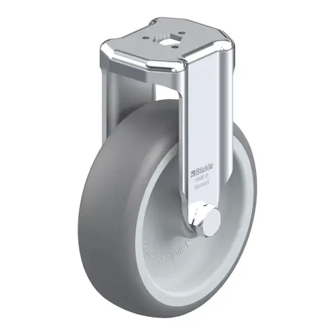 Blickle BKRA-TPA 101G – fiksni točkić Ø100 mm, nosivost 110 kg