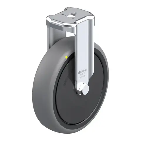 Blickle BKRA-TPA 126KF-ELS – fiksni točkić Ø125 mm, nosivost 80 kg
