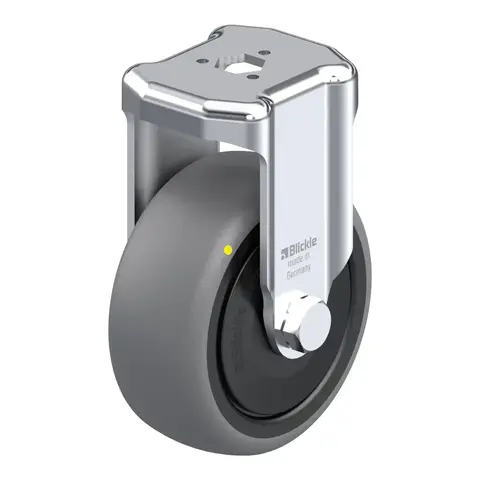 Blickle BKRA-TPA 80KF-ELS – fiksni točkić Ø80 mm, nosivost 65 kg