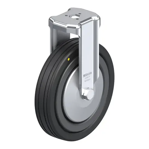 Blickle BKRA-VPA 125K-EL-FA – fiksni točkić Ø125 mm, nosivost 75 kg