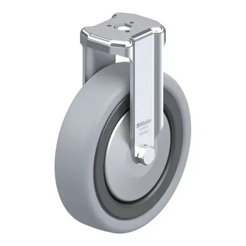 Blickle BKRA-VPA 126G-FA – fiksni točkić Ø125 mm, nosivost 120 kg