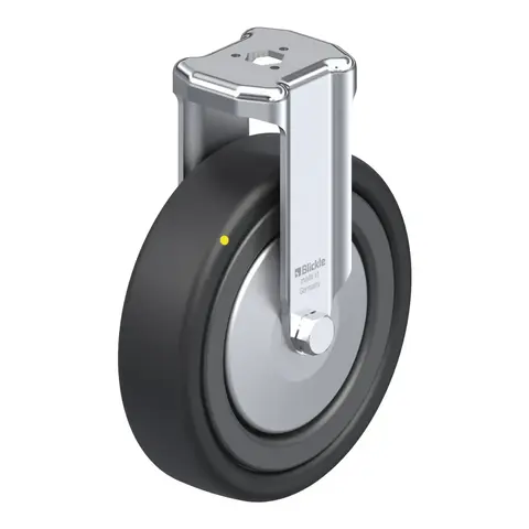 Blickle BKRA-VPA 126K-EL-FA – fiksni točkić Ø125 mm, nosivost 95 kg