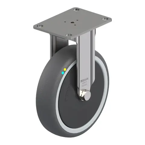 Blickle BKPXA-PATH 126KFD-26-ELS – fiksni točkić Ø125 mm, nosivost 120 kg
