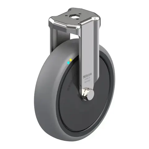 Blickle BKRXA-TPA 126KFD-ELS – fiksni točkić Ø125 mm, nosivost 80 kg