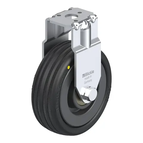 Blickle BRA-VPA 75K-EL – fiksni točkić Ø75 mm, nosivost 45 kg
