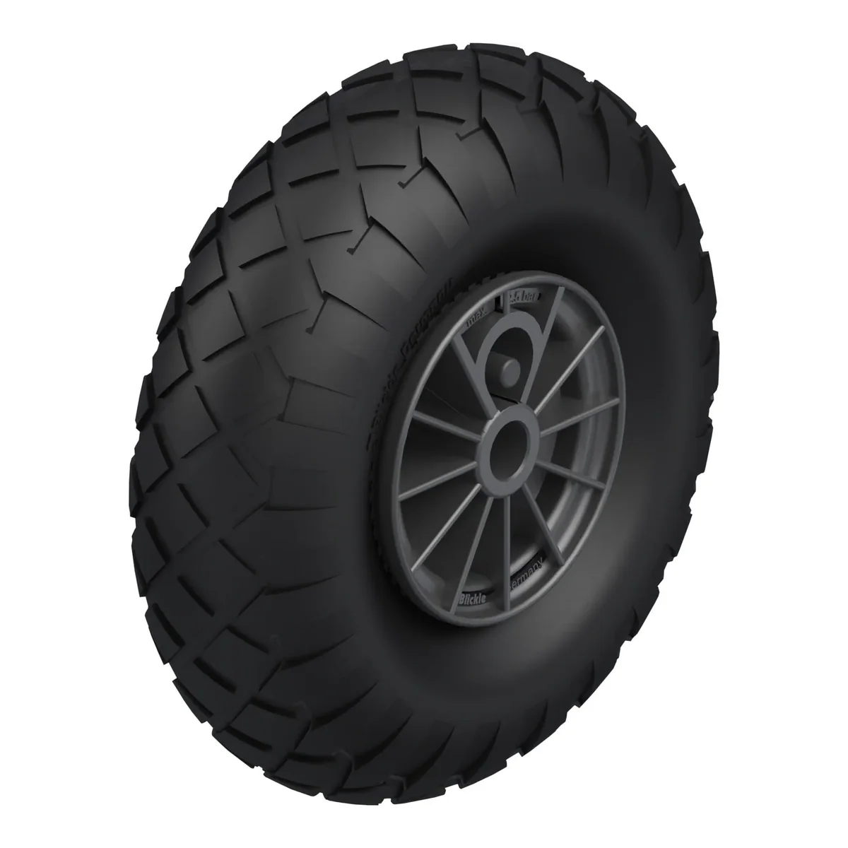 Blickle PK 257/20-75G – točak Ø260 mm, nosivost 150 kg