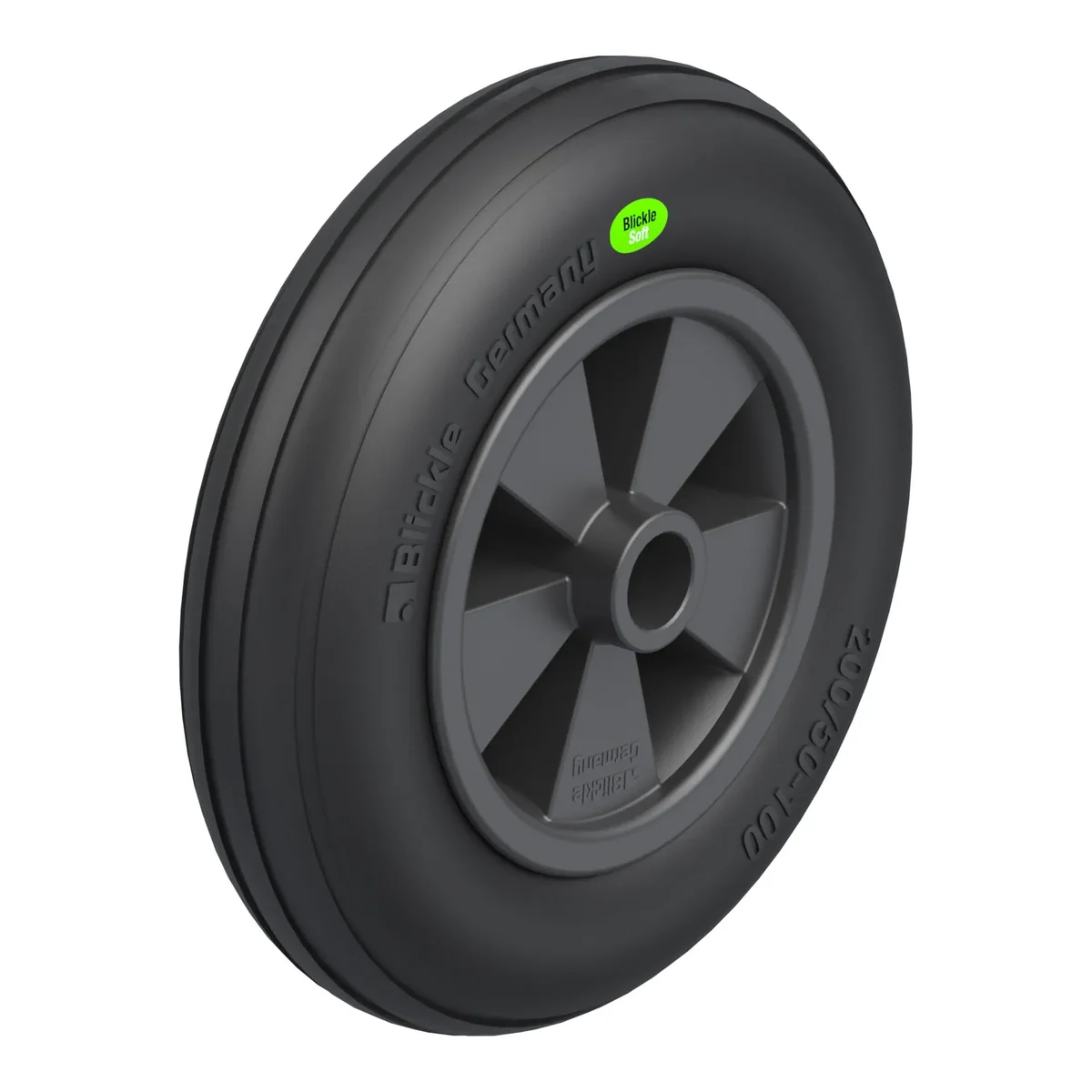 Blickle VWPP 200/20G – točak Ø200 mm, nosivost 100 kg