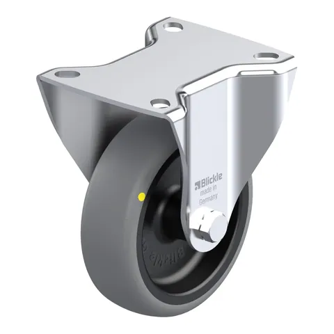 Blickle B-TPA 102G-ELS – fiksni točkić Ø100 mm, nosivost 70 kg