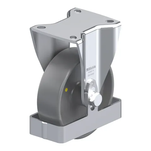 Blickle BH-PO 125G-1-ELS-FS – fiksni točkić Ø125 mm, nosivost 300 kg