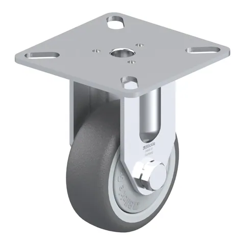 Blickle BPA-PATH 50KF – fiksni točkić Ø50 mm, nosivost 75 kg