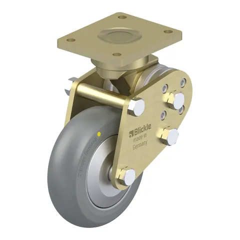 Blickle BPFE-ALTH 125K-AS-FA-CO – fiksni točkić Ø125 mm, nosivost 350 kg