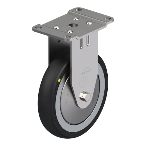 Blickle BPX-PGV 150XK-PG2-EL-FA – fiksni točkić Ø150 mm, nosivost 200 kg