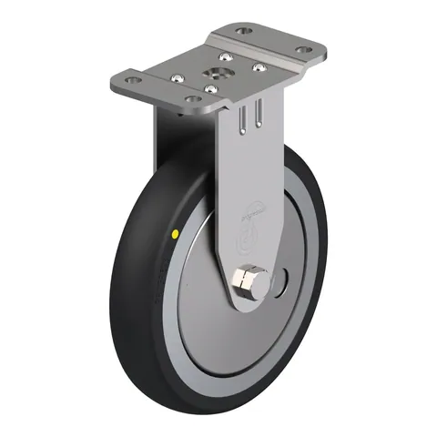 Blickle BPX-PGV 186XK-PG3-EL-FA – fiksni točkić Ø186 mm, nosivost 200 kg