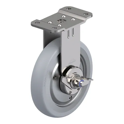 Blickle BPX-PGV 186XK-PG3-SRA-SG-FA – fiksni točkić Ø186 mm, nosivost 200 kg