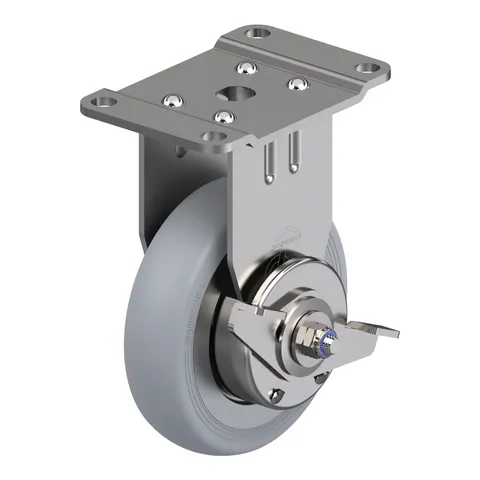 Blickle BPX-PGV 120XR-PG2-SRA-SG-FA – fiksni točkić Ø120 mm, nosivost 150 kg