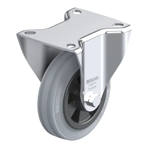 Blickle B-VPP 100R-SG – fiksni točkić Ø100 mm, nosivost 70 kg