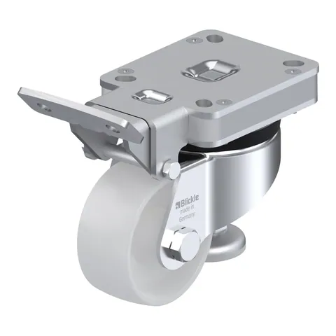 Blickle HRLK-PO 82G – nivelacioni točkić Ø80 mm, nosivost 230 kg