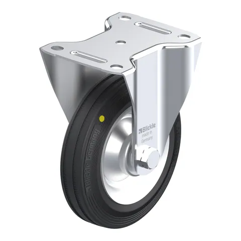 Blickle B-V 162R-EL – fiksni točkić Ø160 mm, nosivost 135 kg