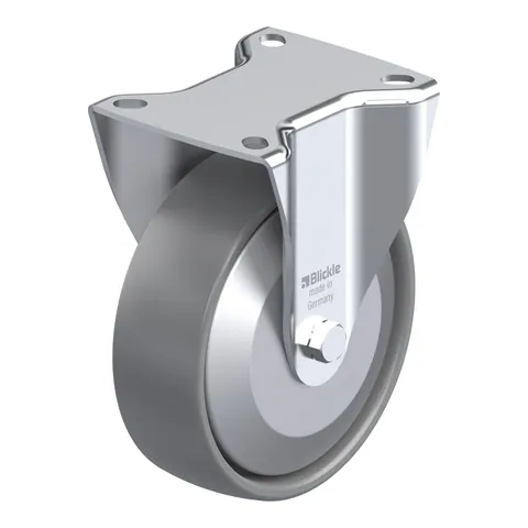 Blickle B-PO 125G-ELS-FA – fiksni točkić Ø125 mm, nosivost 250 kg